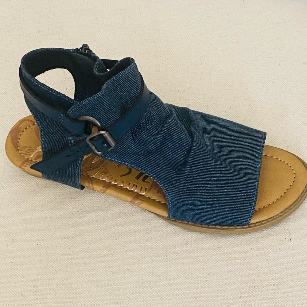 Denim Twill Sandals
